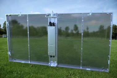 Hoher Helligkeitsgrad Transparenter LED-Bildschirm Vollfarb-Werbetafel SMD2121
