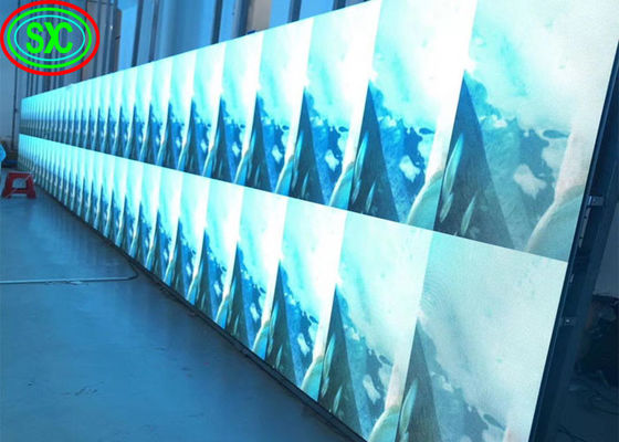 COB Werbe-LED-Bildschirme, Elektronik für den Außenbereich, digitale LED-Werbetafel, IP65-Werbe-LED-Bildschirm