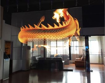 SMD2121 Transparent LED-Bildschirm Vollfarbwerbung Fensterschilder