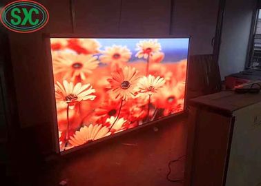 Epistar HD Full Color Stage LED Druckguss Aluminium P4 Anzeige Außen / Innen Eisen / Stahl Gehäuse