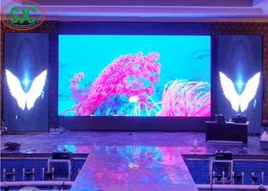 Epistar HD Full Color Stage LED Druckguss Aluminium P4 Anzeige Außen / Innen Eisen / Stahl Gehäuse