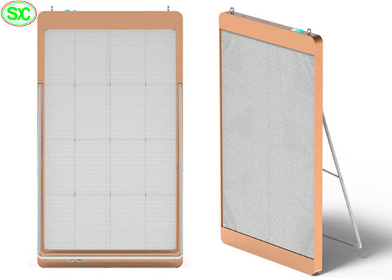 Guter Preis 6.25Mm RGB, die transparente geführte Bildschirmanzeige für das Plakat der Einzelhandelsgeschäfte annoncieren Online