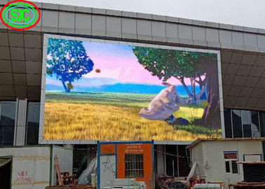 P6 Outdoor Full Color LED Display Großer Werbebildschirm 1920Hz Innenraum Full Color LED Display