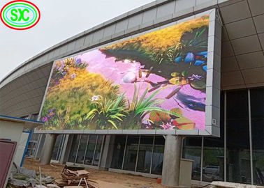 P6 Outdoor Full Color LED Display Großer Werbebildschirm 1920Hz Innenraum Full Color LED Display