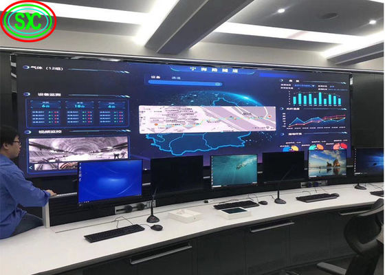 Feste Installation Indoor LED Videowand 4 P5 P6 Weiter Betrachtungswinkel Ohne Geisterbilder Indoor Vollfarb-LED-Display