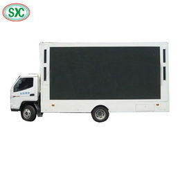 P4 Hochhelligkeit Mobilfahrzeug LED-Display 1R1G1B Rohrchip Eisen/Stahlgehäuse