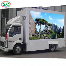 P4 Hochhelligkeit Mobilfahrzeug LED-Display 1R1G1B Rohrchip Eisen/Stahlgehäuse