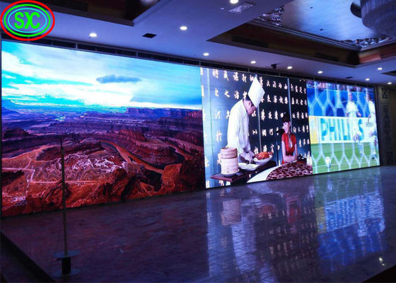 Guter Preis P2.5 Werbung in Innenräumen mit LED-Display in Vollfarbe in hoher Auflösung ohne Einbau von Schmieren an der Wand Online