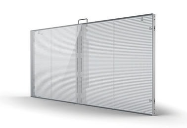 1R1G1B Transparenter LED-TV-Bildschirm 1000mmx1000mm Gehäuse Größe