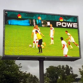 Vollfarbiges Fußballstadion im Freien Led-Bildschirm P10 Hohe Helligkeit HD 960*960mm Billboard