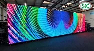 Indoor Full Color P2.5 Hängende LED-Anzeige mit SMD1515 Standard Die Cast Aluminium Schrank und 160mm x 160mm Modulgröße