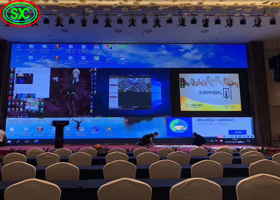 Kleine Raster High-Definition Indoor Vollfarb-LED-Anzeige P2.5 P3 LED Audio-Visuelle LED-Werbung