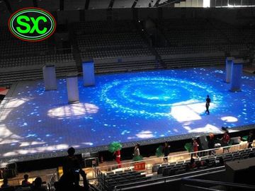 p10 im Freien farbenreiches Diy leuchten Dance Floor mit Skidproof-Boden-Maske, die besonders angefertigte Größe