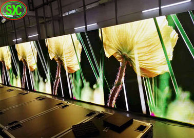 Vollfarbiger Bühnenhintergrund LED-Bildschirm 4,81 mm Videowand HD Großbildschirm Vollfarb-Innenbereich LED-Display