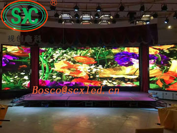 192mm*192mm Modul Innenraum Vollfarb-LED-Display mit Druckguss-Aluminiumgehäuse