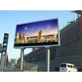 P10 Freistehendes Outdoor-Full-Colour-LED-Gießglas aus Aluminium und Stahl