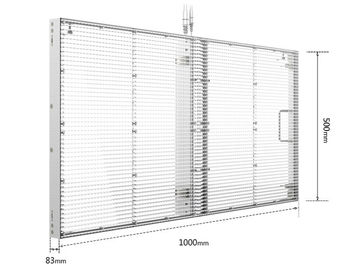 Waferchip Transparent LED-Panel Hochsichtbarkeit Eisen/Stahl Schrank