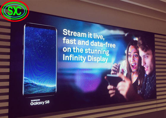 1200cd/㎡ Helligkeit LED-Videowand-Display SMD2121 Hohe Bildwiederholfrequenz 3840 Hz Indoor-Vollfarb-LED-Display