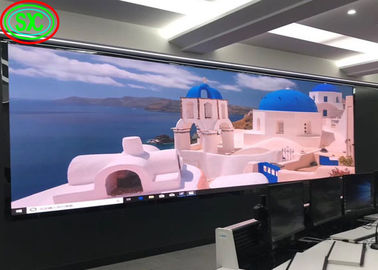 Kleine Tonhöhe Innenraum Vollfarb-LED-Display SMD P2 P2.5 Niedrigfrequenz-Strom großer Videobildschirm