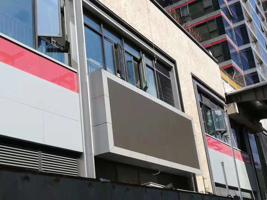 P4 Wasserdicht Vollfarbe Outdoor Led Die Cast Aluminium Eisen/Stahl Schrank Outdoor Vollfarbe LED-Anzeige