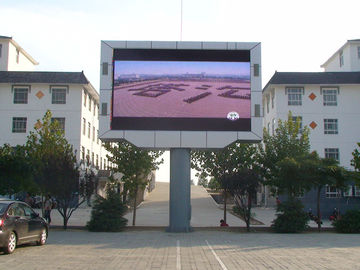 P6 P8 P10 Festanlage Vollfarbe Jumbo Outdoor LED Druckguss Aluminium