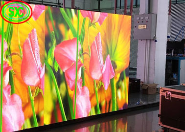 HD-LED-Bildschirm Videowand P4.81 SMD2727 Einfache Struktur Miete Innenraum Vollfarb-LED-Display