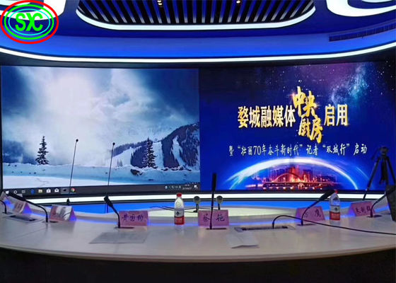 P4 Nova Star Dauerhafte Indoor LED-Plakette, SMD Indoor Full Color LED Video Wand Außeneinrichtung mit fester LED-Anzeige