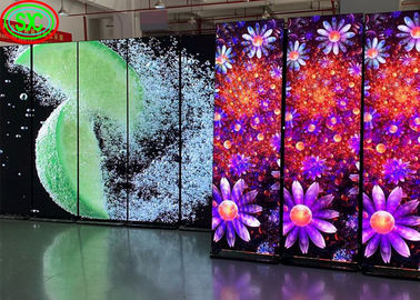 Smart Indoor Digital LED Spiegelbildschirm HD Werbeplakat vertikaler Bildschirm P2.5