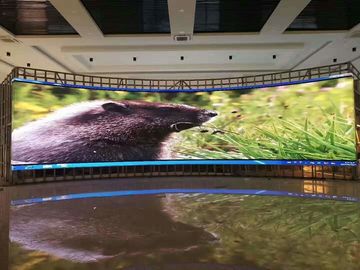 256*128mm Indoor Full Color LED Display Bildschirm Sicherheitsleistung Struktur