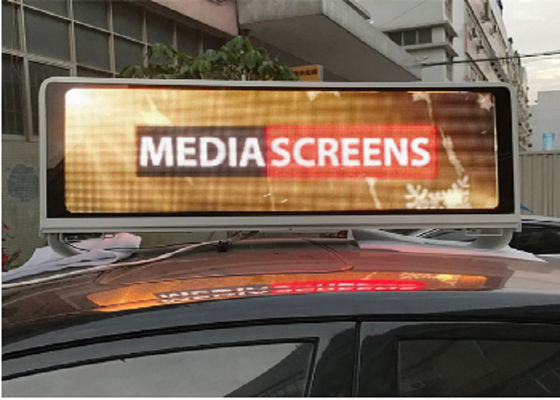 Guter Preis P5 Außen-Full-Color-Doppelseitige Taxi-Dach-LED-Display IP65 wasserdicht Online