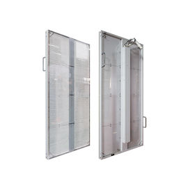 Leichtgewicht Transparent Led Video Wand Mesh Billboard Glas Anzeige wasserdicht transparente LED Video Wand
