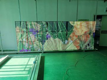 P3.91-7.82 Vollfarbige transparente LED-Anzeige für Glasvorhangfassaden