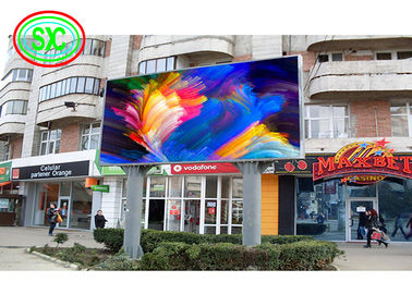 Hohe Helligkeit 6000 Nits Outdoor-Digital-LED-Werbetafel LED-Display unter direktem Sonnenlicht