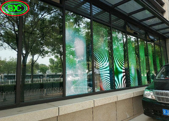 2500 Nits Transparenter LED-Bildschirm