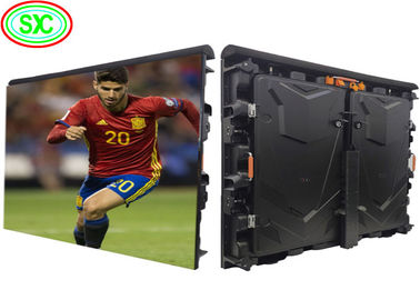 Vermietung von Druckguss-Aluminium-Gehäuse Soft Screen Modul RGB Panel P8 IP65 LED Stadion Werbetafeln