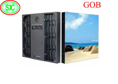 Hintergrund Werbung GOB COB 2,5 mm Innenraum Vollfarbe LED-Display Empfangskarte