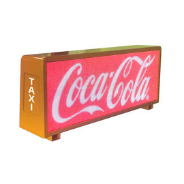 Outdoor Full Color P5 Led Display Autodach Werbezeichen Doppelseitiges Taxi-Top