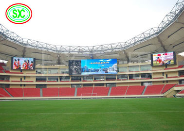 P10 Vollfarbe High Definition Fußballspiel Stadion Led Werbeplakate