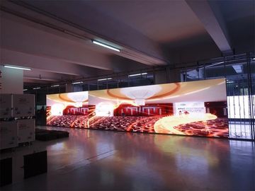 Mietbildschirm aus Aluminiumwerbung RGB Indoor P3.91 1R1G1B HD LED Monitor