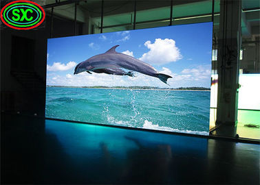 SMD2121 P2.5 Standard 500x500mm Druckguss Aluminium Schrank Innenraum Vollfarbe Haning Led Display
