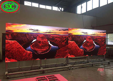 Vermietung/Gießwerk Aluminium Box Video 320*160mm P5 Indoor Full Color LED Display Restaurant Hotel Kirche