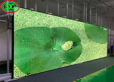 Mietbildschirmmodul gekrümmt P3.91 P4.81 Innenraum Vollfarb-LED-Display 500*1000mm Aluminiumgehäuse