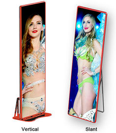 Innenraum P2.5 Vollfarbe Spiegel Led-Display Wireless USB 4G Smart Control Poster
