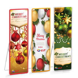 Werbe-LED-Plakate Medienbildschirm Innenbereich Digital Signage Plakat LED-Bildschirm