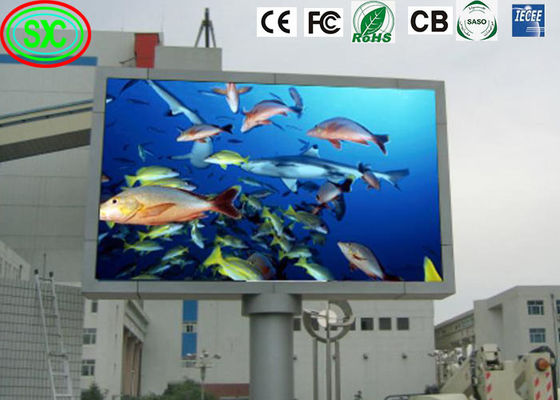 Ultraleichte, mobile Miet-P6-Outdoor-LED-Leinwand für Konzert-Hintergrund, vollfarbiges LED-Display