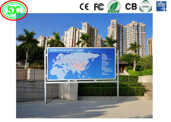 Ultraleichte, mobile Miet-P6-Outdoor-LED-Leinwand für Konzert-Hintergrund, vollfarbiges LED-Display