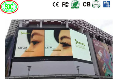 Hochrefresh Rate 1920hz 1/8 Outdoor Full Color LED Display Wandmontage