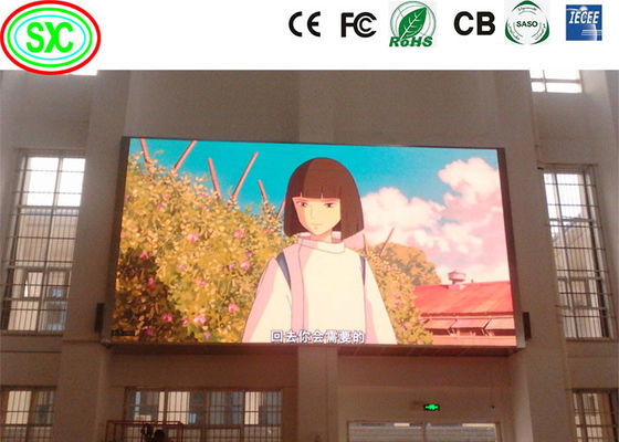 Hohe Bildwiederholfrequenz 1920 Hz 1/8 Outdoor-Vollfarb-LED-Display Wandmontage Vollfarb-Outdoor-LED-Display