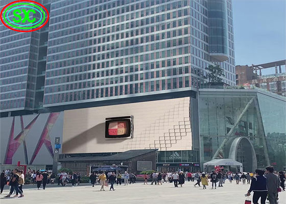 P10 Außen-LED-Bildschirm 10mm Pixel-Pitch IP65 wasserdicht