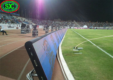 Werbung Mietbildschirme Vollfarbbasketballplatz Schilder P8 Stadion LED-Displays